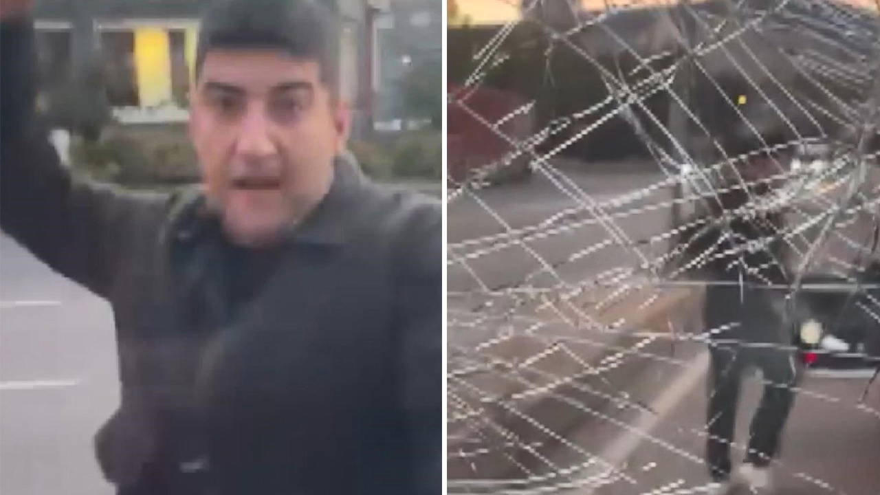 umraniyede trafik tartismasinda aracin camini yumruklayip kirdi 96uNNL4H.jpg